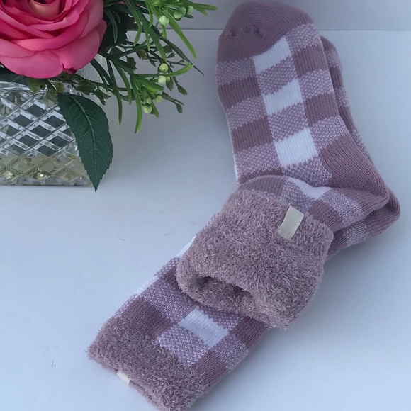 UGG Vanna Check Fleece Lined Sock - Picture 5 of 8